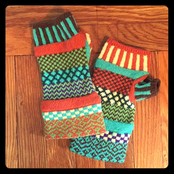 Accessories - Knitted Fingerless Gloves